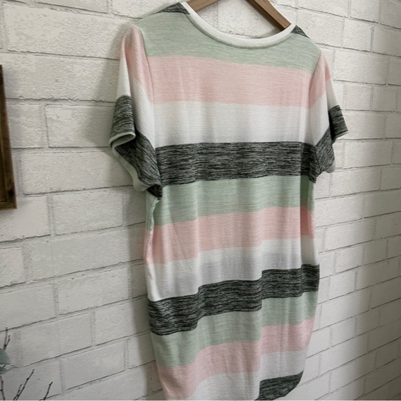 MARKET & SPRUCE Stitch Fix Striped Scoop Neck Tee Shirt - Picture 9 of 9